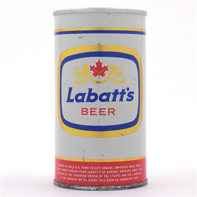 Labatts Beer Zip Top 87-3