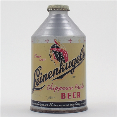 Leinenkugels Beer Crowntainer Cone Top 196-28