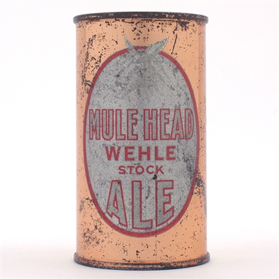 Mule Head Ale Instructional Flat Top PALE BLUE UNLISTED