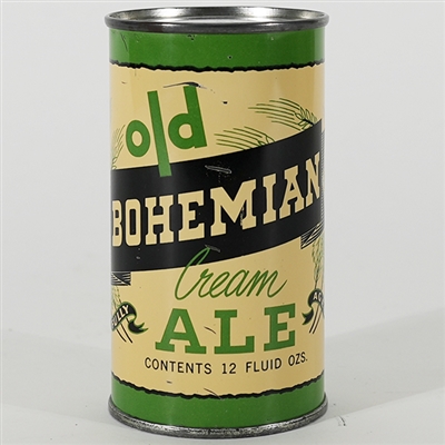 Old Bohemian Ale Flat Top CREAM LETTERS 104-16