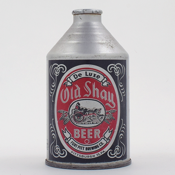 Old Shay Beer Crowntainer Cone Top PITTSBURGH 197-28