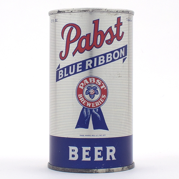 Pabst Blue Ribbon Beer Flat Top NEAR MINT 111-19