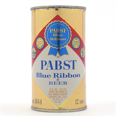 Pabst Blue Ribbon Beer Test Flat Top 111-35