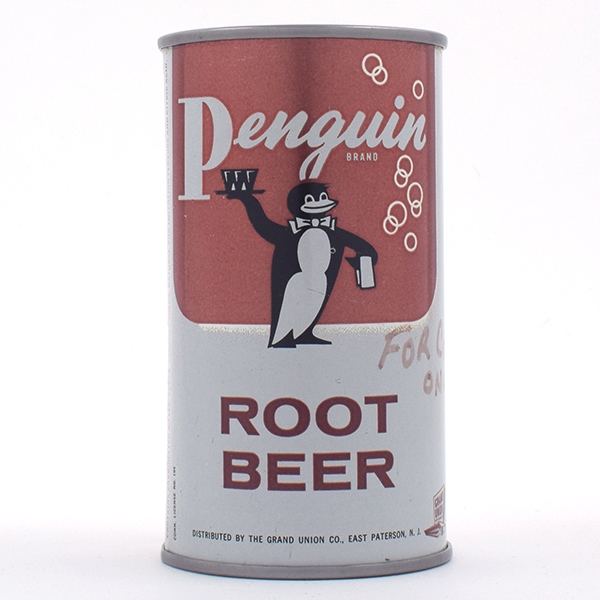 Penguin Root Beer Soda Flat Top PRINTERS PROOF