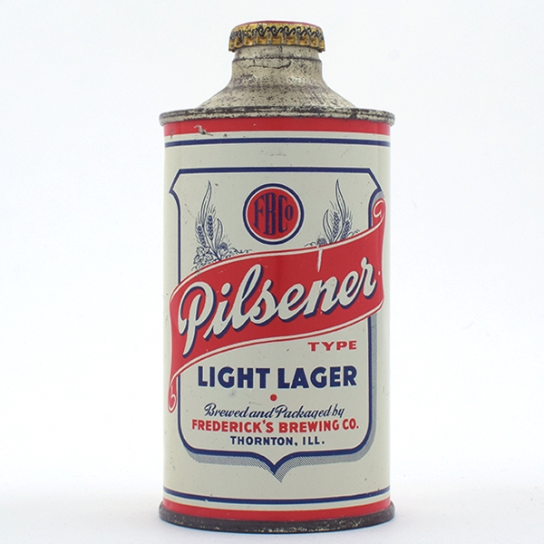 Pilsener Beer Cone Top FREDERICKS TOUGH 179-10