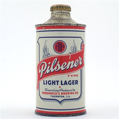 Pilsener Beer Cone Top FREDERICKS TOUGH 179-10