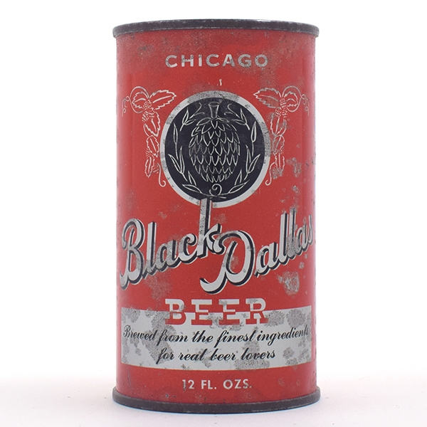 Black Dallas CHICAGO NO BOX Instructional Flat Top 37-15