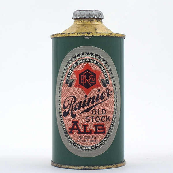 Rainier Ale Cone Top NICE 180-3