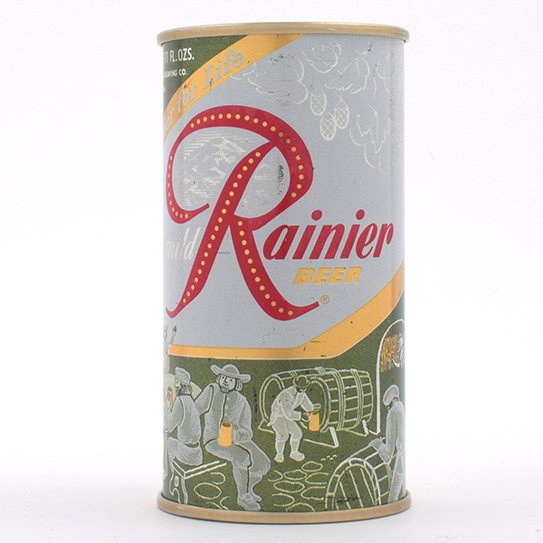 Rainier Jubilee Brewing Motif Olive 11 OZ  UNLISTED