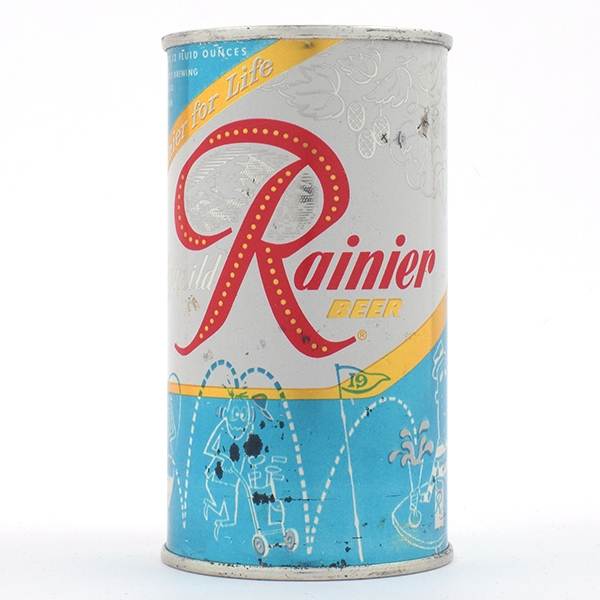 Rainier Jubilee Golf Motif Aqua UNLISTED