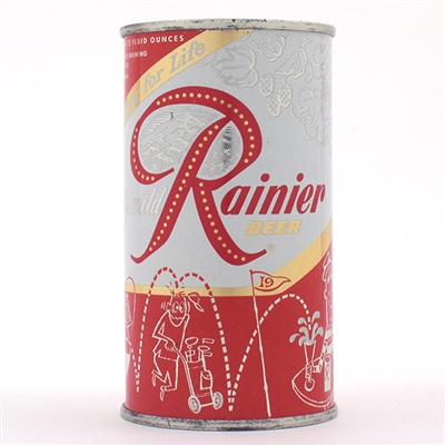 Rainier Jubilee Golf Motif Red Enamel UNLISTED