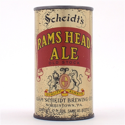 Rams Head Ale 4-Panel Instructional Flat Top 118-31