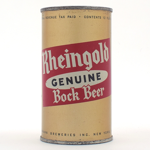 Rheingold Bock Beer Flat Top IRTP UNLISTED