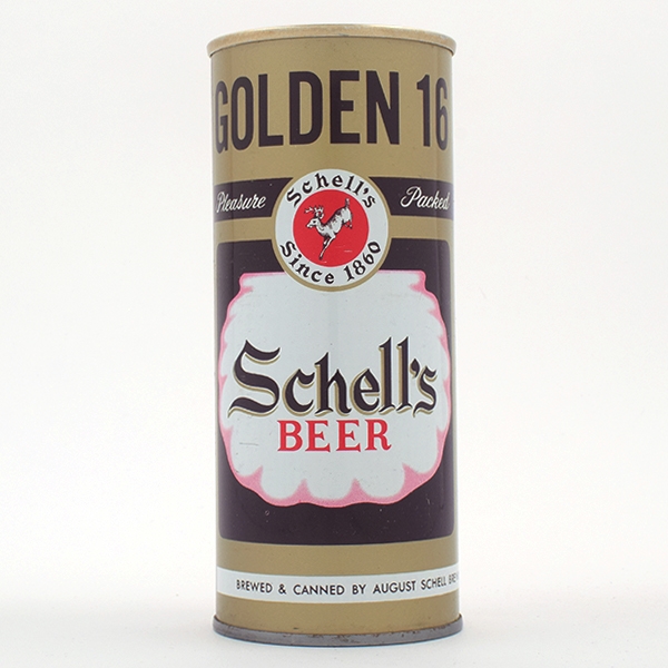 Schells Golden 16 Beer 16 oz Pull Tab 164-22