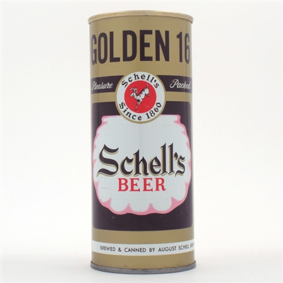 Schells Golden 16 Beer 16 oz Pull Tab 164-22