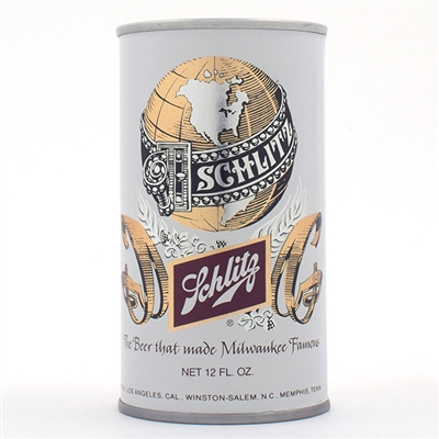 Schlitz Beer Test or Prototype Foil Label Pull Tab 242-17