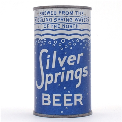 Silver Springs Beer Instructional Flat Top STAR RARE 134-17