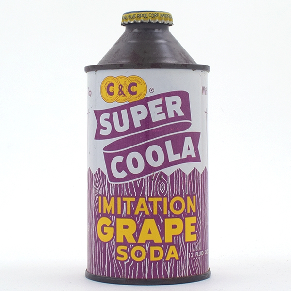 Super Coola C and C Grape Soda Cone Top