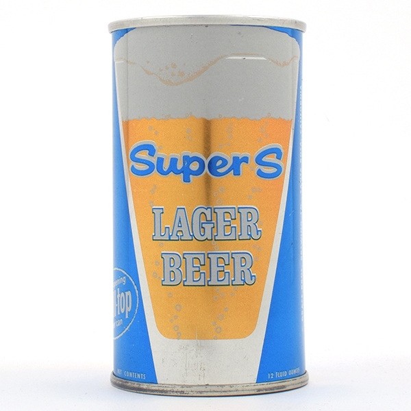 Super S Beer Zip Top WOW 129-26