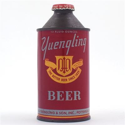 Yuengling Beer Cone Top METALLIC NON-IRTP 189-26