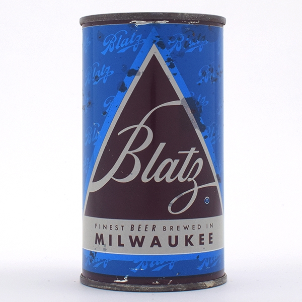 Blatz Beer Holiday Set Can BLUE 39-12