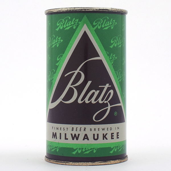 Blatz Beer Holiday Set Can GREEN MINTY 39-13