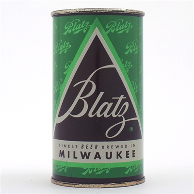 Blatz Beer Holiday Set Can GREEN MINTY 39-13