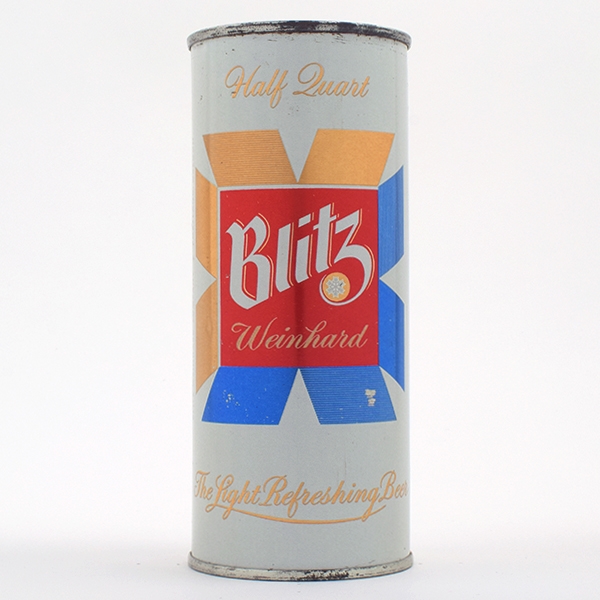 Blitz Weinhard Beer Half Quart 16 oz Flat Top 225-26