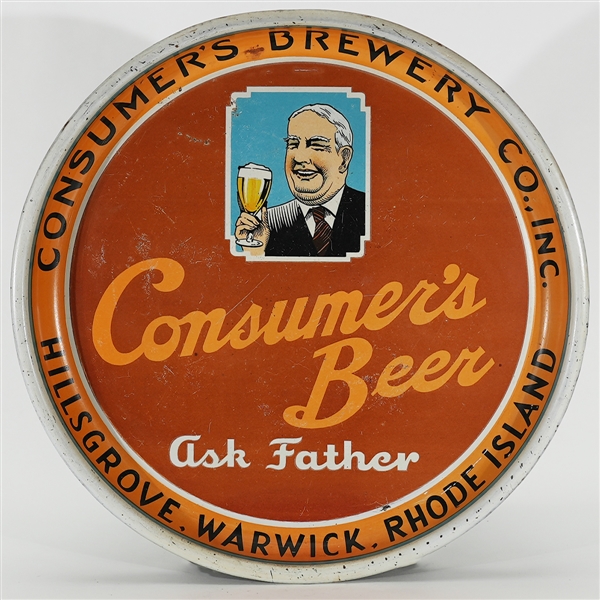 Consumers Beer Ask Father Tray