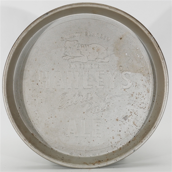 Hanleys Extra Pale Ale Quality Guarded Since 1876 Aluminum Tray