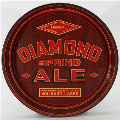 Holihan Brothers Brewers Diamond Spring Ale Tray