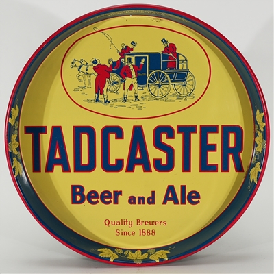 Worcester Tadcaster Beer Ale Quality Brewers Since 1888 Tray