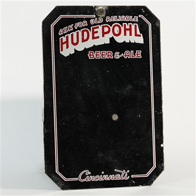 Hudepohl Old Reliable Beer Ale Octagon Advertising Mirror