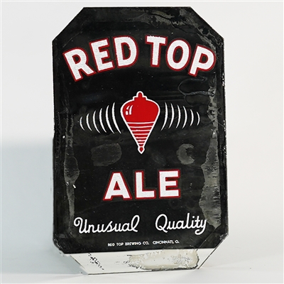 Red Top Ale Unusual Quality Red Outline Mirror