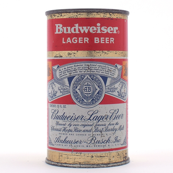 Budweiser Beer Flat Top NEWARK 2 CITY 44-28