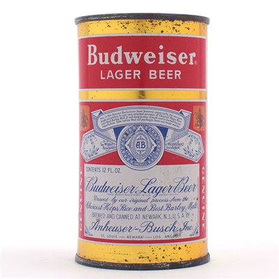 Budweiser Beer Flat Top NEWARK 3 CITY CODE 23A 44-31