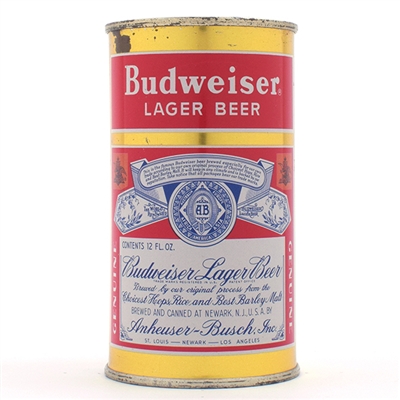 Budweiser Beer Flat Top NEWARK 3 CITY CODE 23A 44-31