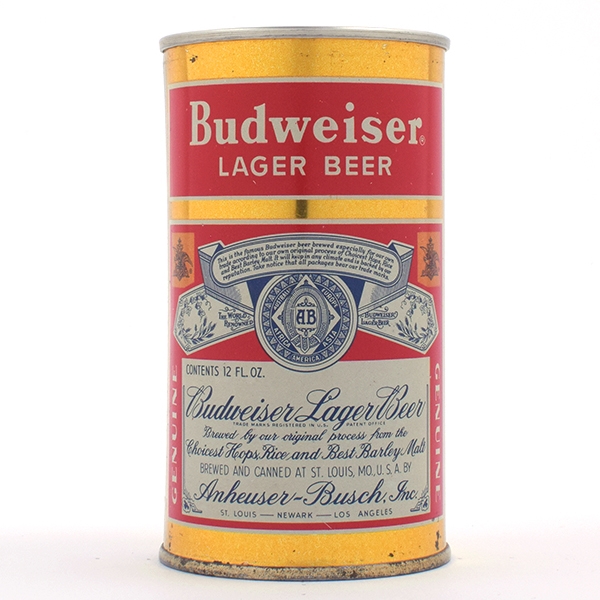 Budweiser Beer Flat Top ST LOUIS 3 CITY 44-11