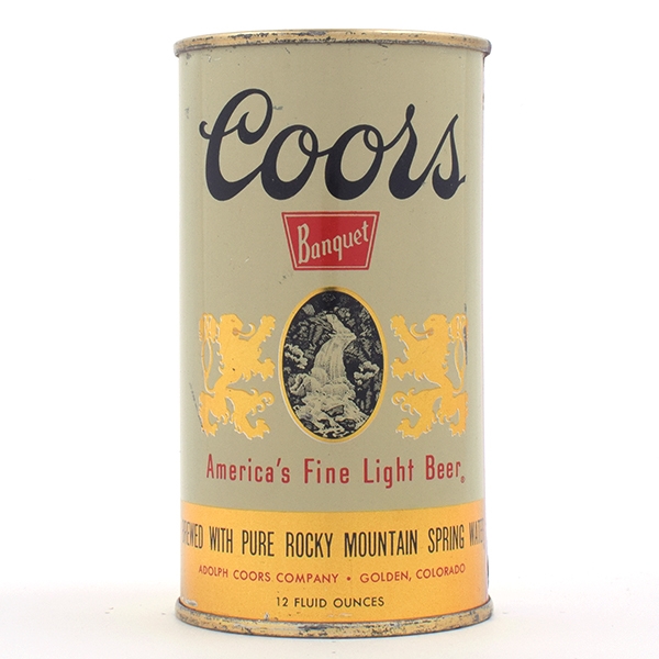 Coors Beer Flat Top 51-24 GOLDEN LIDS