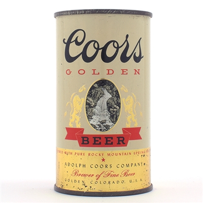 Coors IRTP Flat EXPORT LAGER RED RIBBON 51-19