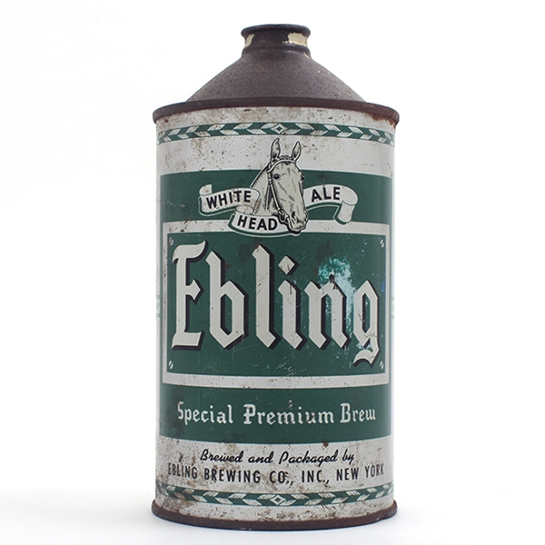 Ebling Ale Quart Cone Top 207-3 SCARCE