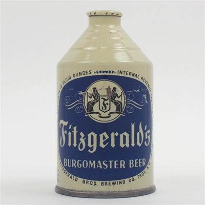 Fitzgeralds Burgomaster Beer Crowntainer Cone Top 194-1