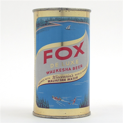 Fox De Luxe Beer Flat Top FOX HEAD BROWN 65-23