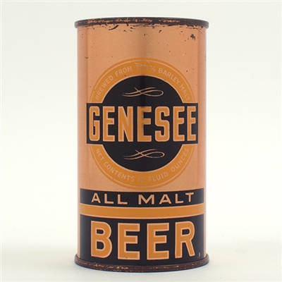 Genesee All Malt Beer Instructional Flat Top 68-28