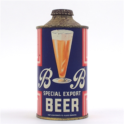 B B Beer Cone Top BERT McDOWELL 151-8