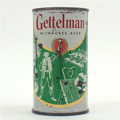 Gettelman Beer Set Can Oktoberfest Green 69-16
