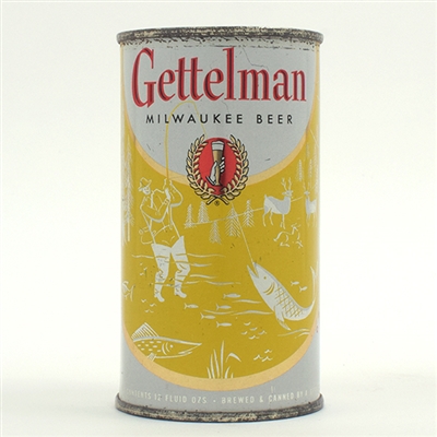 Gettelman Beer Set Can Sportsmen Yellow 69-14