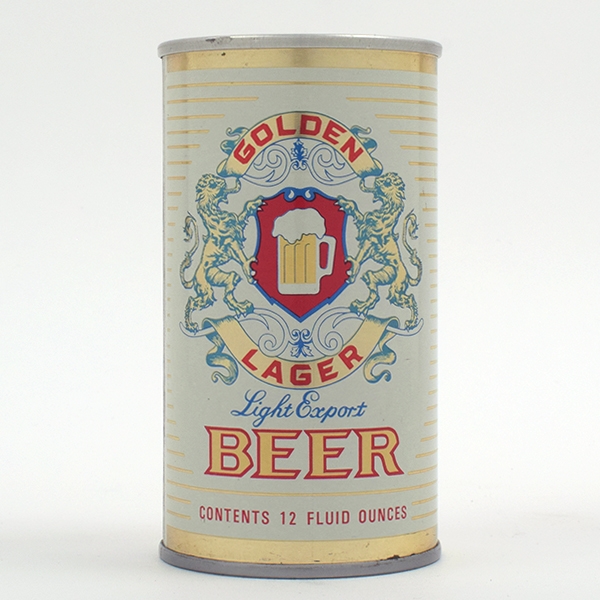 Golden Lager Beer Pull Tab BURGERMEISTER 70-20