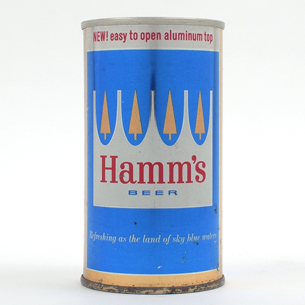 Hamms Beer Easy Open Aluminum Flat Top BALTIMORE  79-12