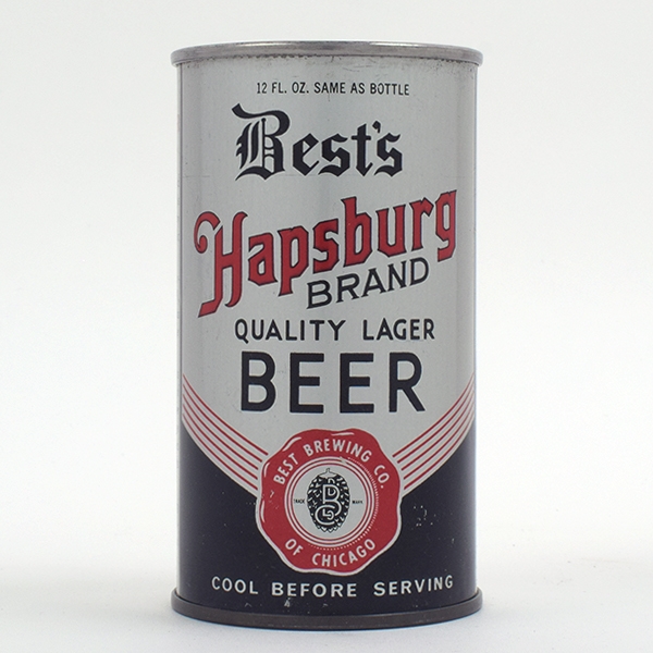 Hapsburg Bests Beer Instructional Flat Top USBCOI 107